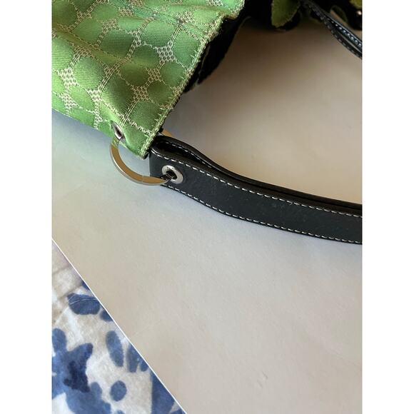 Kate Spade | Vintage Bucket Drawstring Bag Green Dot - Picture 9 of 10